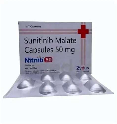 Nitnib 50mg Capsule (Sunitinib) | Global Oncology Exporter: USA, UK, Thailand, Australia,
