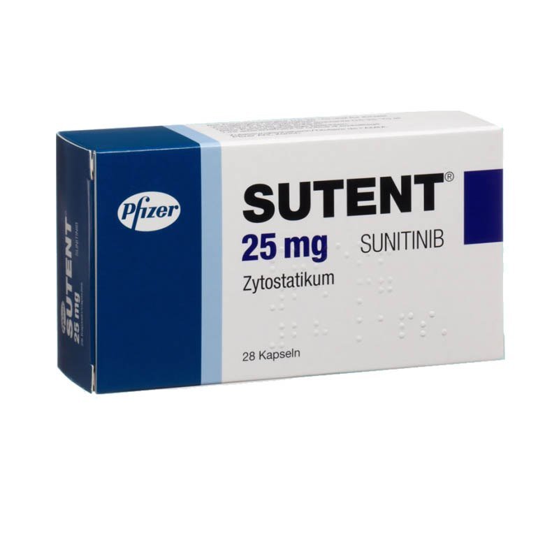Sutent 25mg Capsule (Sunitinib) | Global Oncology Exporter: USA, UK, Thailand, Australia,
