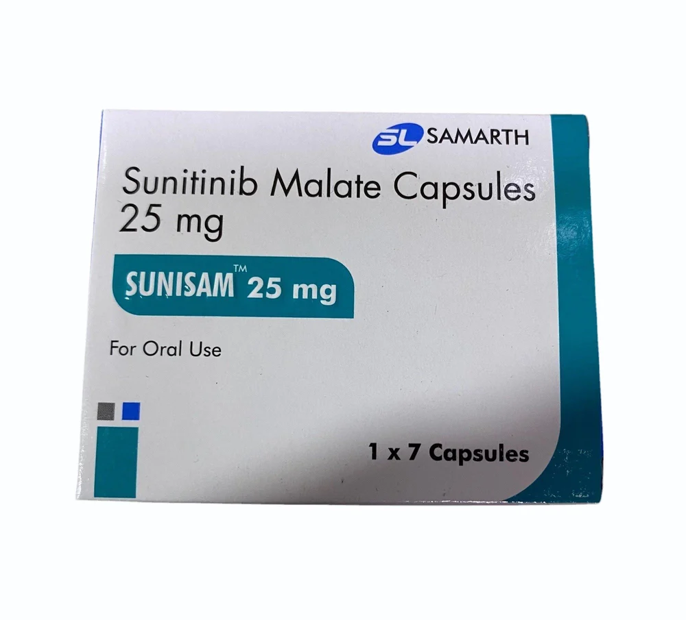 Sunisam 25mg Capsule (Sunitinib) | Global Oncology Exporter: USA, UK, Thailand, Australia,