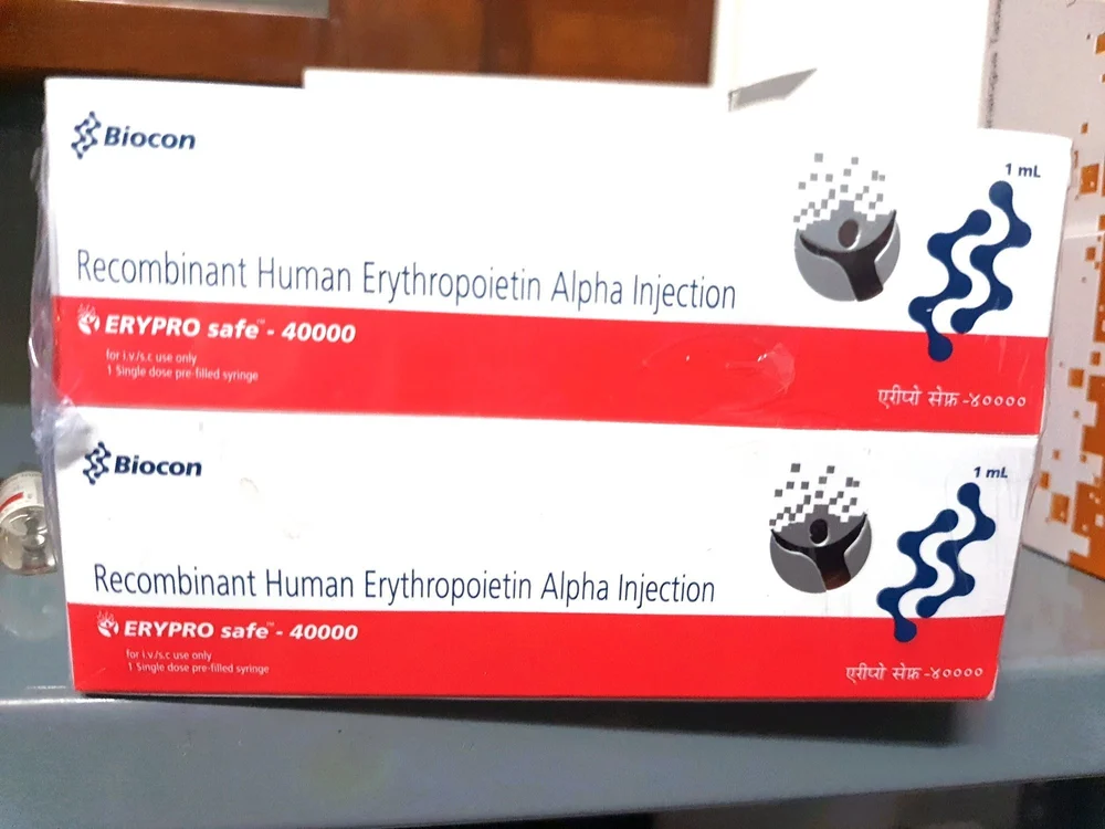 Erypro Safe 4000IU (Recombinant Human Erythropoietin Alfa) Injection