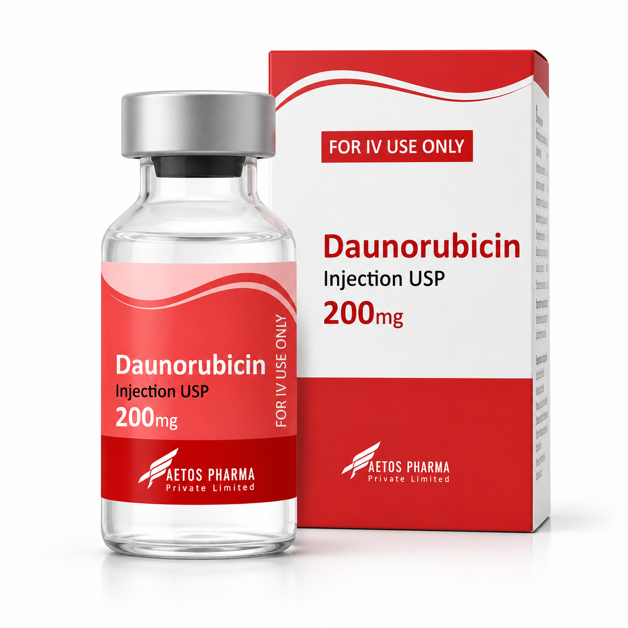 Buy Daunorubicin Injection USP 200mg, 500mg & 1g Online