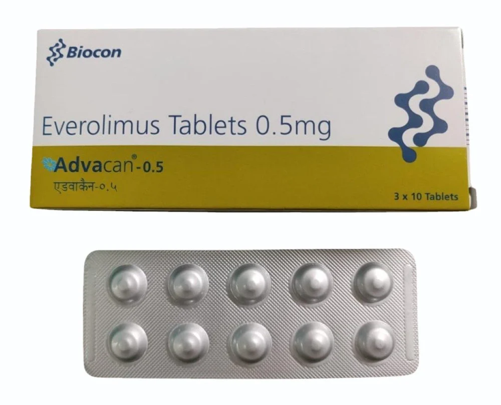 Advacan 0.50mg (Everolimus) Tablet