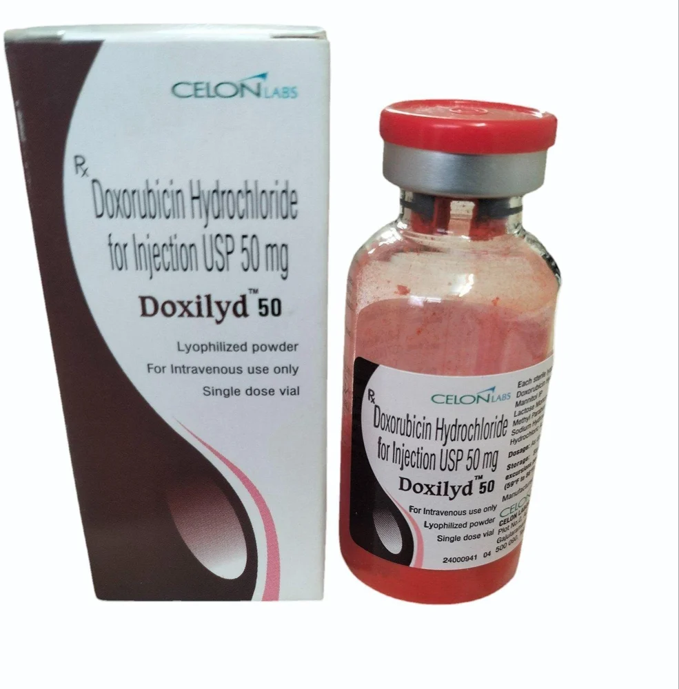 Doxilyd 50mg (Doxorubicin Hydrochloride) Injection