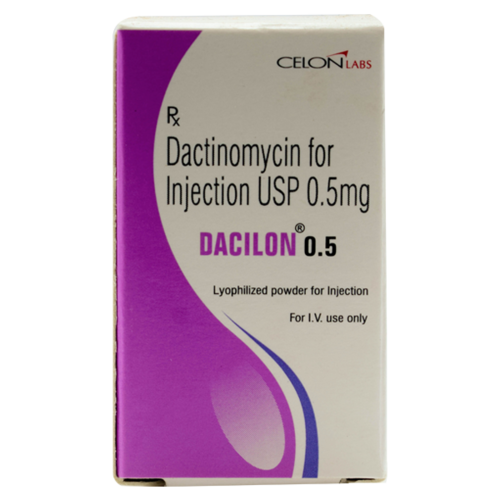 Dacilon 0.5mg (Dactinomycin) Injection
