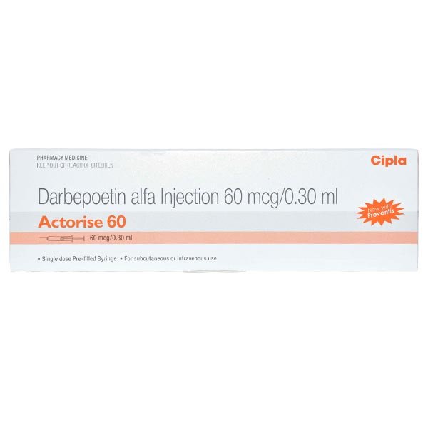 Actorise 60mg (Darbepoetin alfa) Injection