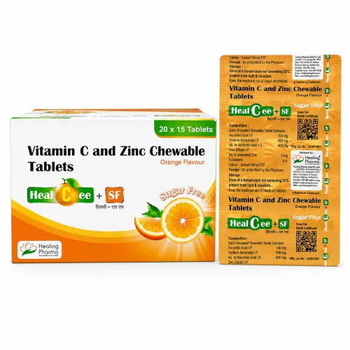 Healcee+SF Chewable Tablet