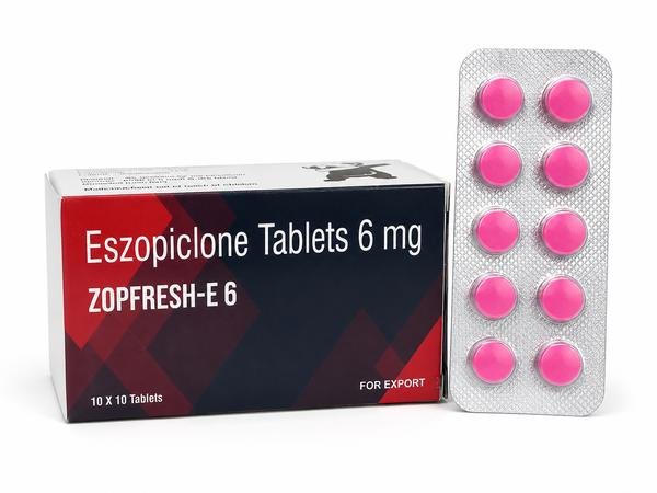 Zopfresh-E 6mg Tablet Exporter from India | Bulk Eszopiclone Supply to Washington, London, Bangkok, Canberra, Singapore, & Kingston | Ernest Impex