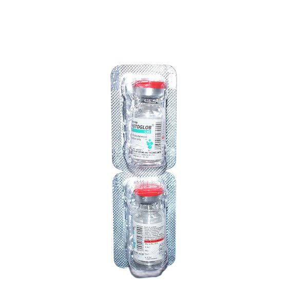 Histoglob (Human Normal Immunoglobulin + Histamine Dihydrochloride + Sodium Thiosulphate) Injection 1ml