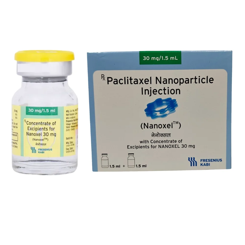 Nanoxel 30mg (Paclitaxel Nanoparticle) Injection