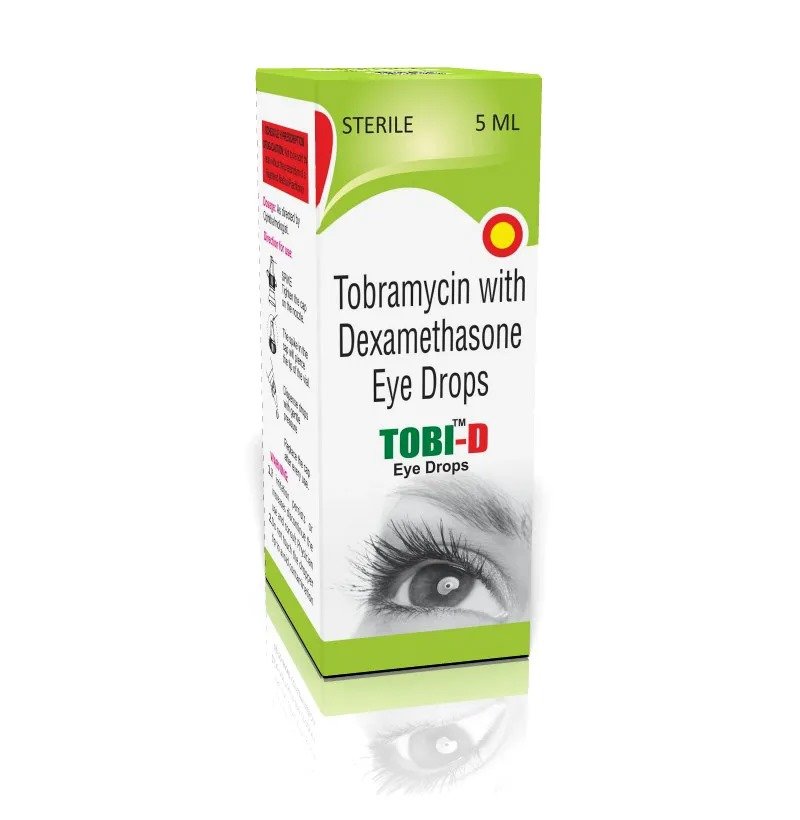 Tobi-D (Tobramycin with Dexamethasone) Eyes Drops