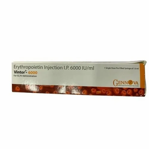 Vintor 6000IU (Recombinant Human Erythropoietin Alfa) Injection