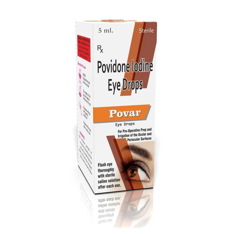 Povar (Povidone Iodine) Eye Drops