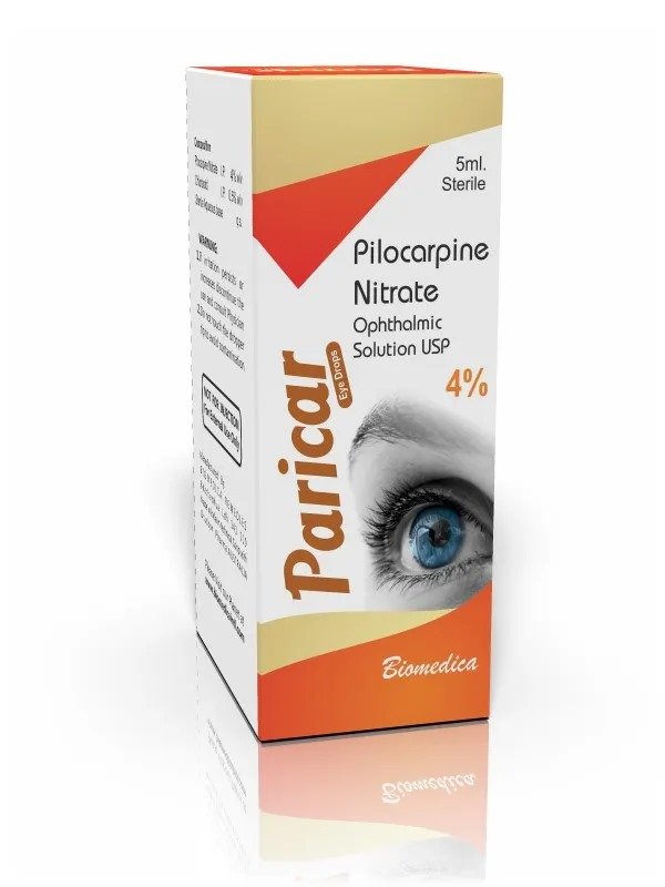 Paricar (Pilocarpine Nitrate 4%) Eye Drops
