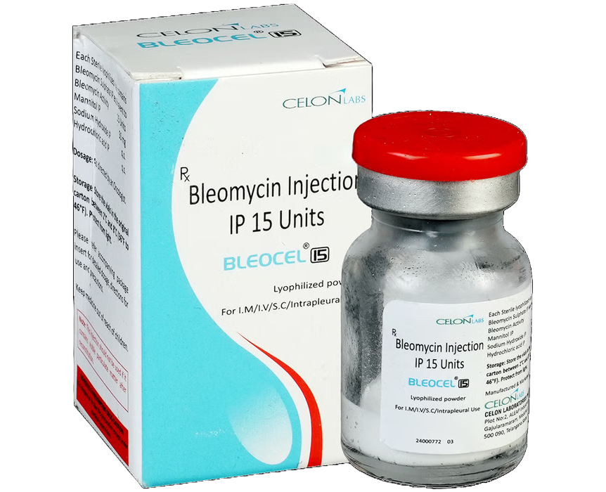Bleocel 15IU (Bleomycin) Injection