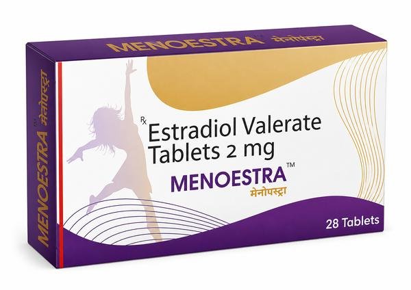 Menoestra (Estradiol Valerate 2mg) Tablets: Verified Pharmaceutical Exporter from India | Bulk Supplier for USA, UK, Australia, Thailand, Singapore & Jamaica