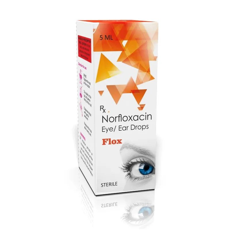 Flox (Norfloxacin) Eye/Ear Drops