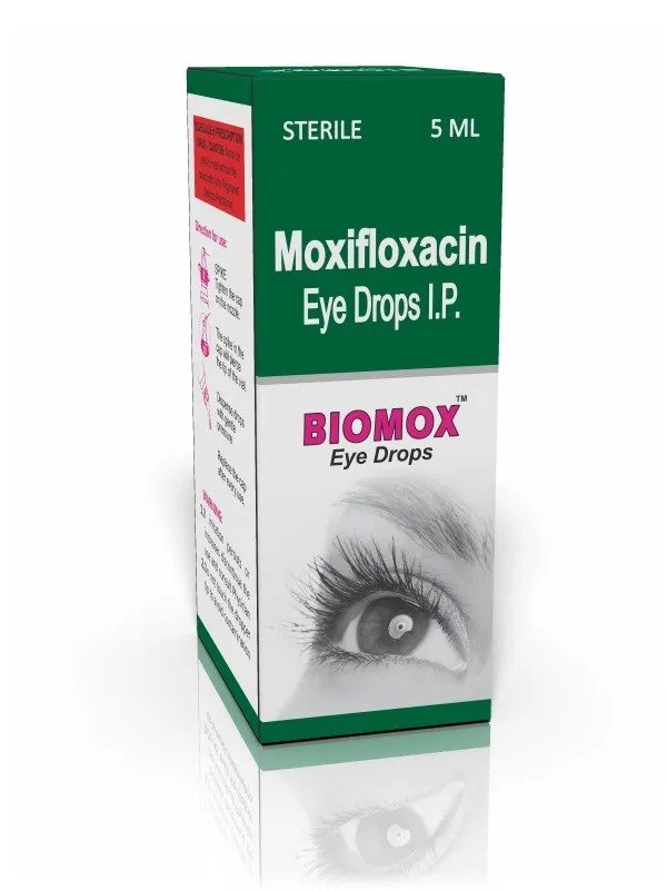 Biomox (Moxifloxacin 0.5% Eye) Drops