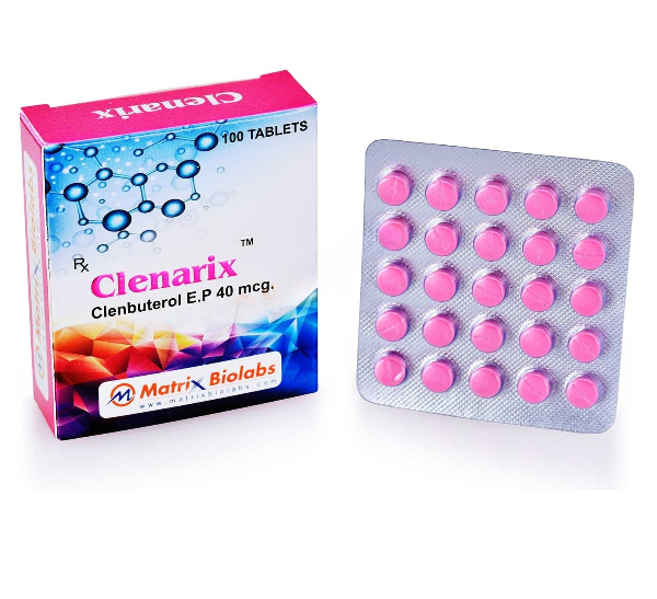 Clenarix: (Clenbuterol E.P 40mcg) Tablet