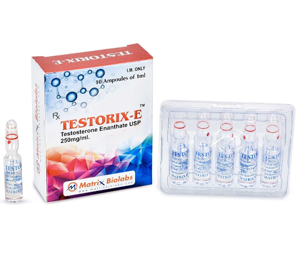Testorix - E (Testosterone Enathate 250 mg/ml) Injection