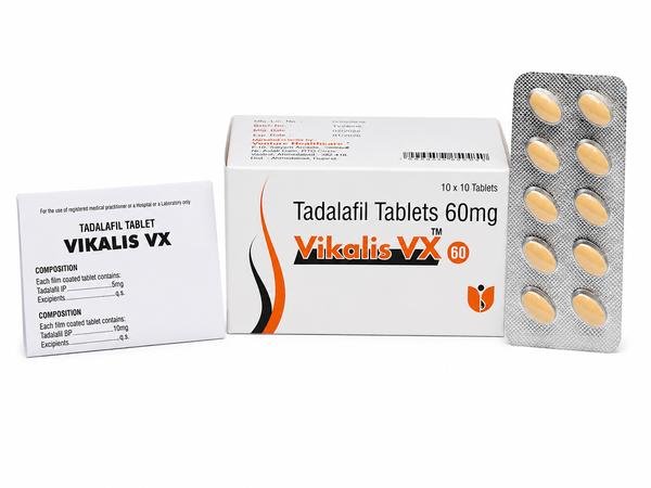 Vikalis Vx 60mg Tablets (Tadalafil) | Global Men's Health Exporter: USA, UK, Thailand, Australia, Singapore, Jamaica | Ernest Impex