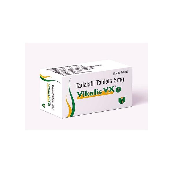 Vikalis Vx 5mg Tablets (Tadalafil) | Global Men's Health Exporter: USA, UK, Thailand, Australia, Singapore, Jamaica | Ernest Impex