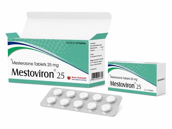 Mesterolone 25mg Tablets Exporter from India to USA, UK, Australia, Singapore, Thailand, and Jamaica | Premium Pharmaceutical Hormone Supplier | Ernest Impex Global Medicine