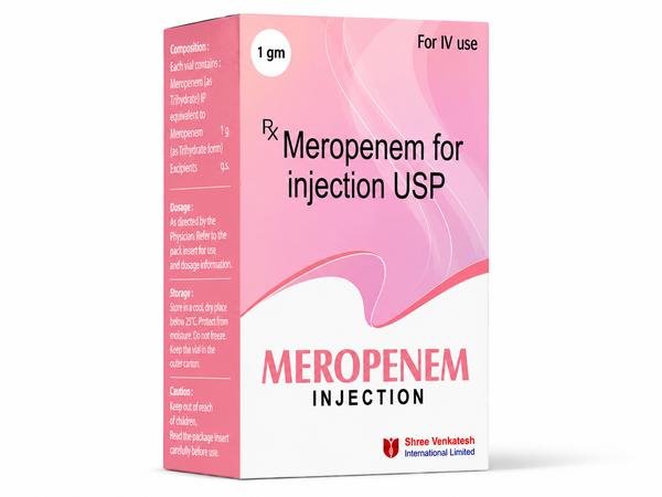 Meropenem 1g Injection Exporter from India to USA, UK, Australia, Singapore, Thailand, and Jamaica | Premium Carbapenem Antibiotic Supplier | Ernest Impex Global Medicine Logistics