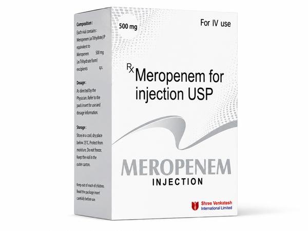 Meropenem 500mg Injection Exporter from India to USA, UK, Australia, Singapore, Thailand, and Jamaica | Premium Carbapenem Antibiotic Supplier | Ernest Impex Global Medicine Logistics