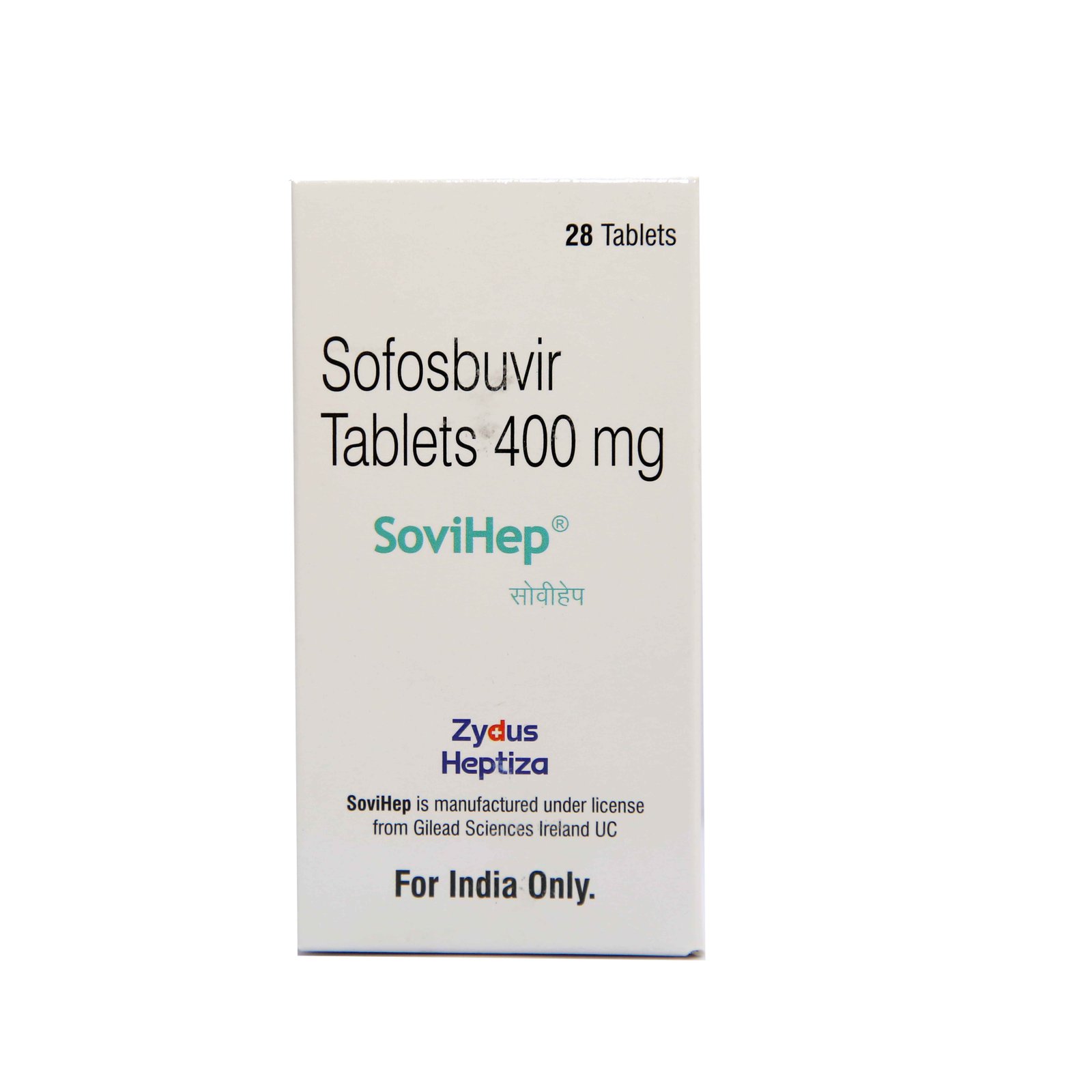 Sovihep 400mg (Sofosbuvir) Tablet