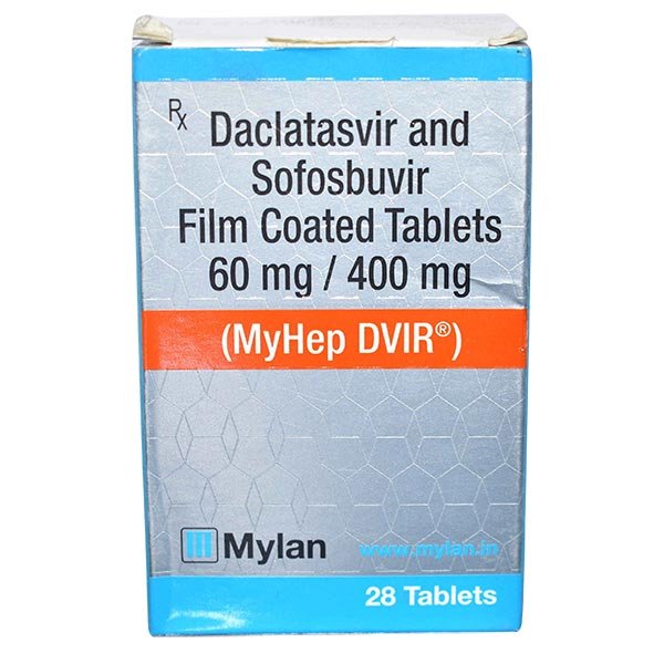 Myhep DVIR (Daclatasvir + Sofosbuvir Tablet