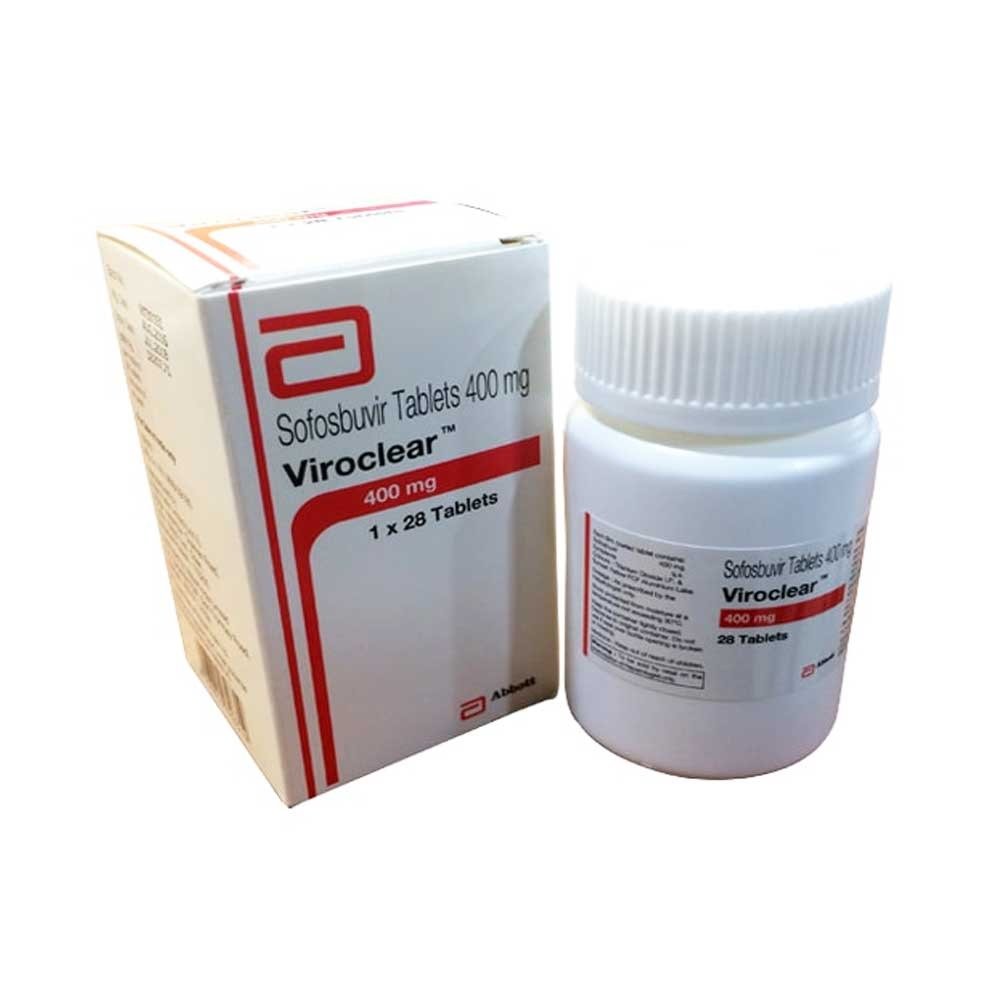 Viroclear 400mg (Sofosbuvir) Tablet