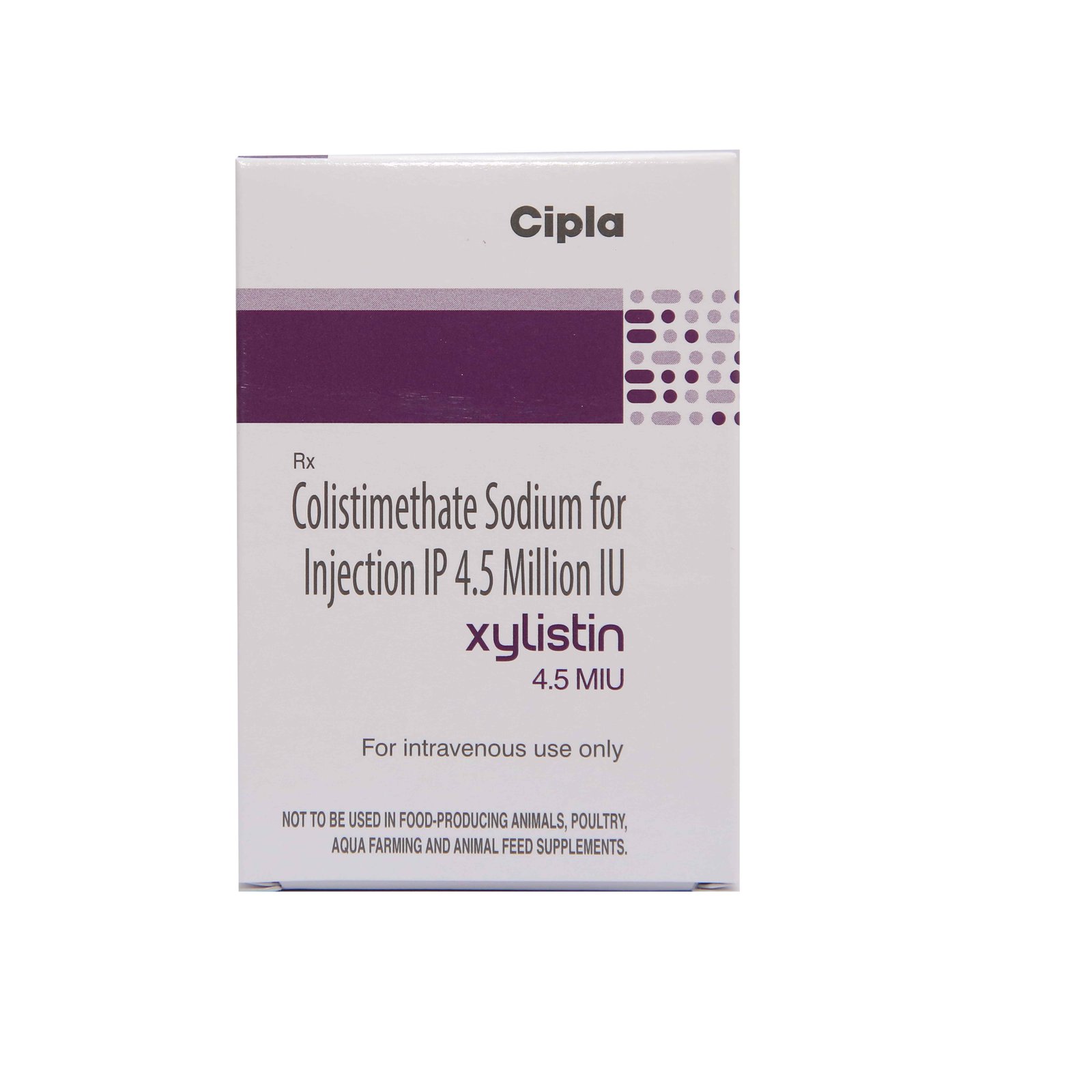 Xylistin Forte Plus 4.5 MIU (Colistimethate Sodium) Injection