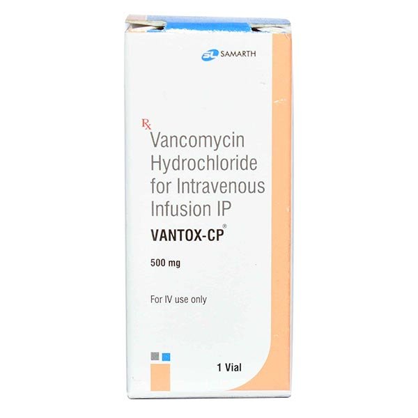 Vantox -CP (Vancomycin) 500mg Injection