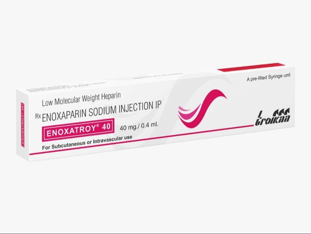 Enoxatroy 40mg (Enoxaparin) Injection