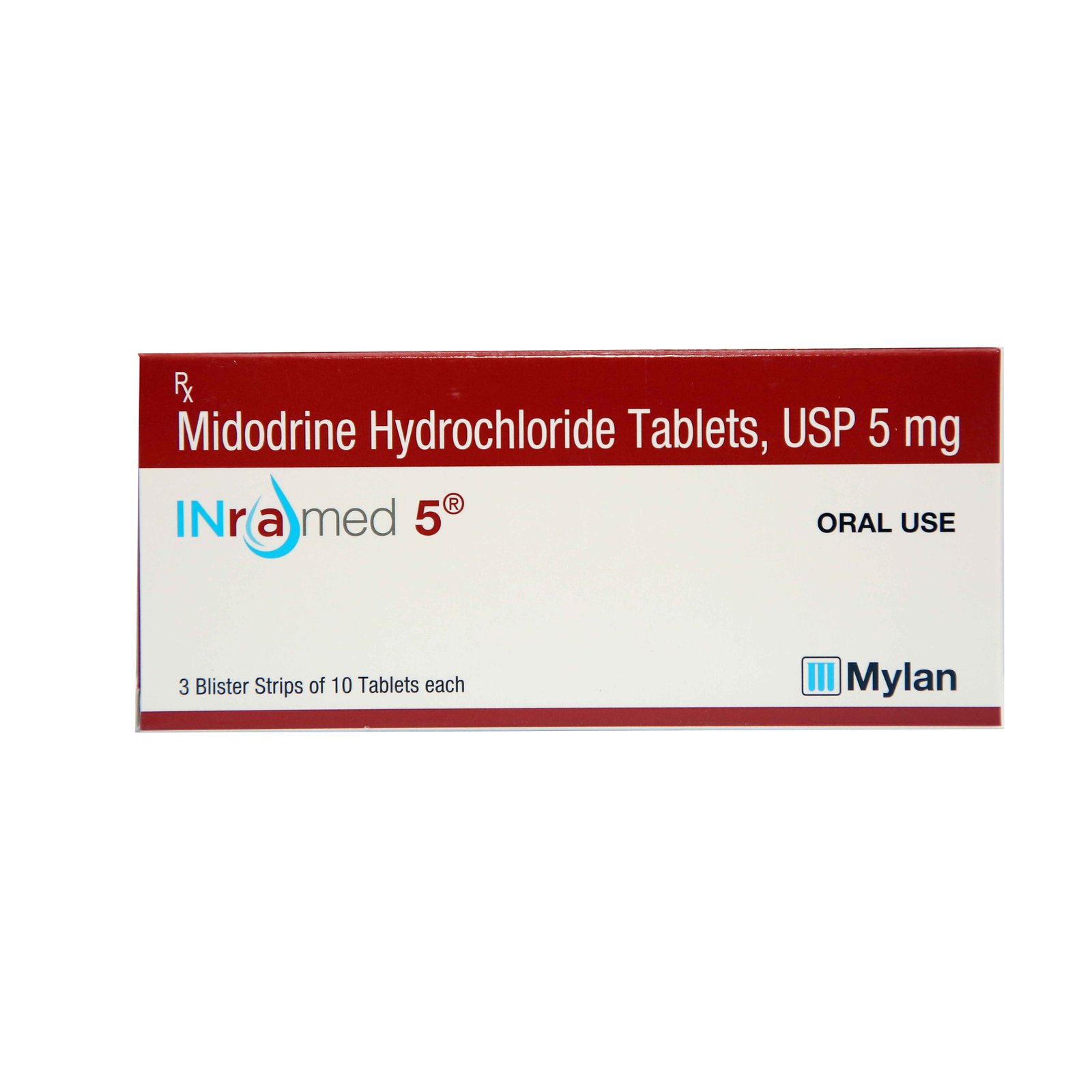 Inramed 5mg (Midodrine) Tablet