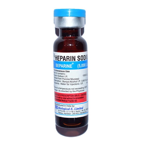Beparine 5000 IU (Heparin) Injection