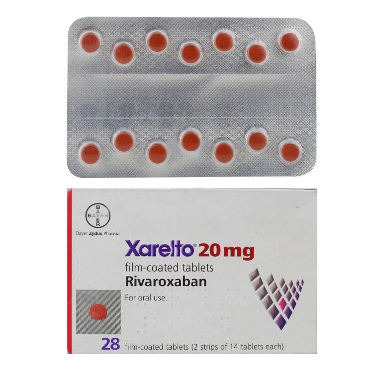 Xarelto 20mg (Rivaroxaban) Tablet