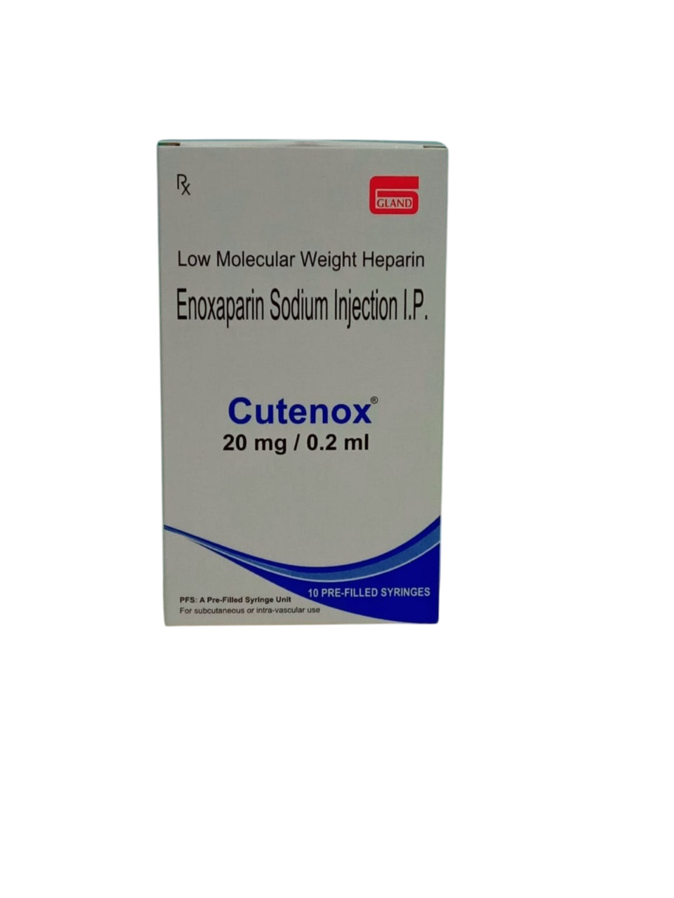 Cutenox 20mg (Enoxaparin) Injection