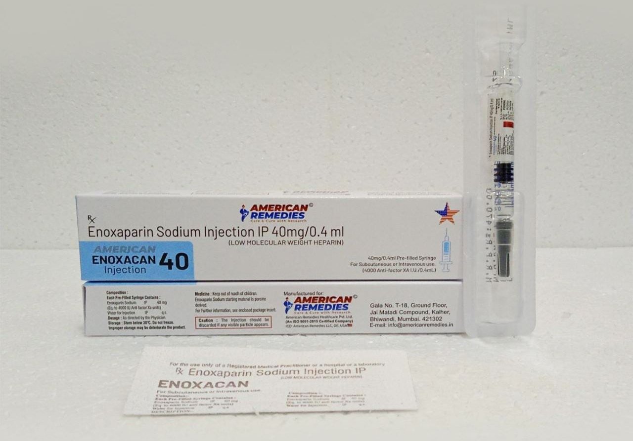 Enoxacan 40mg (Enoxaparin) Injection