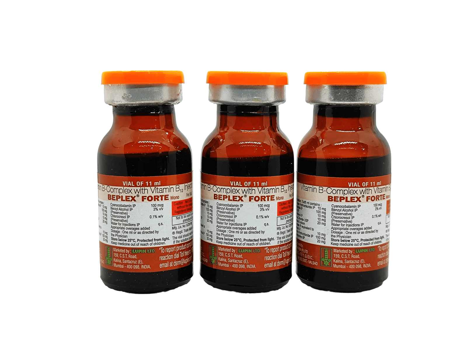 Beplex Fort (Vitamin B Complex) Injection