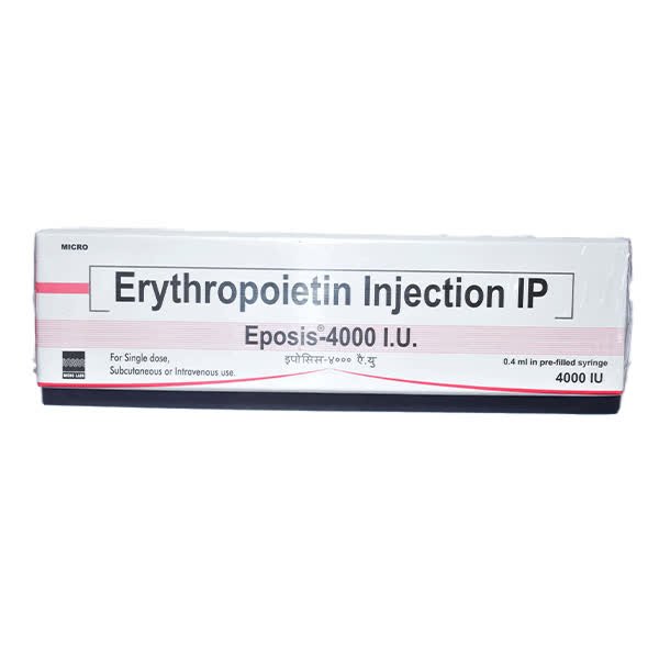 Eposis 4000IU (Recombinant Human Erythropoietin Alfa) Injection