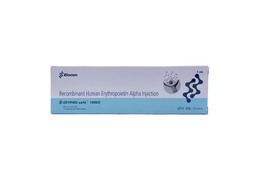 Erypro Safe (Recombinant Human Erythropoietin Alfa) 10000IU Injection