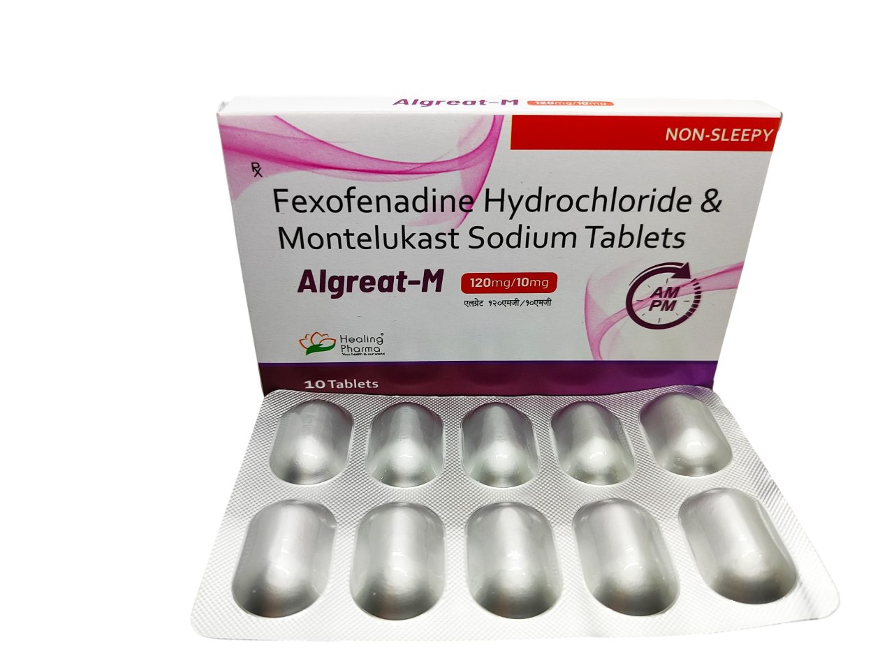 Algreat-M (Fexofenadine HCL & Montelukast) Tablet