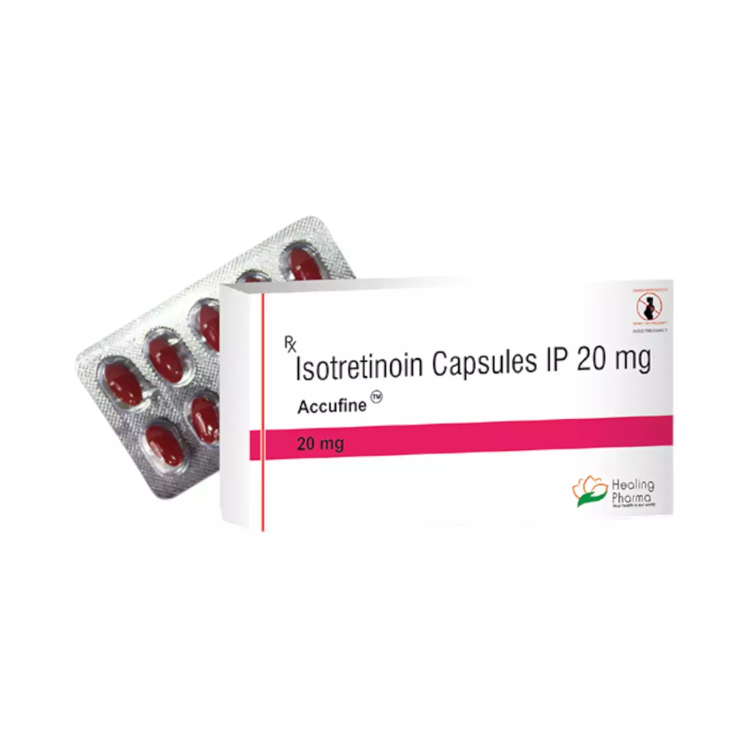 Accufine 20mg (Isotretinoin) Softgel Capsule