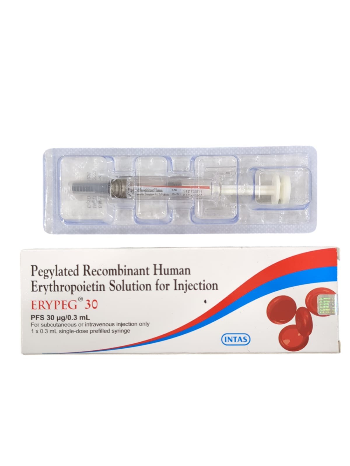Erypeg 30mcg (Pegylated Recombinant Human Erythropoietin) Injection