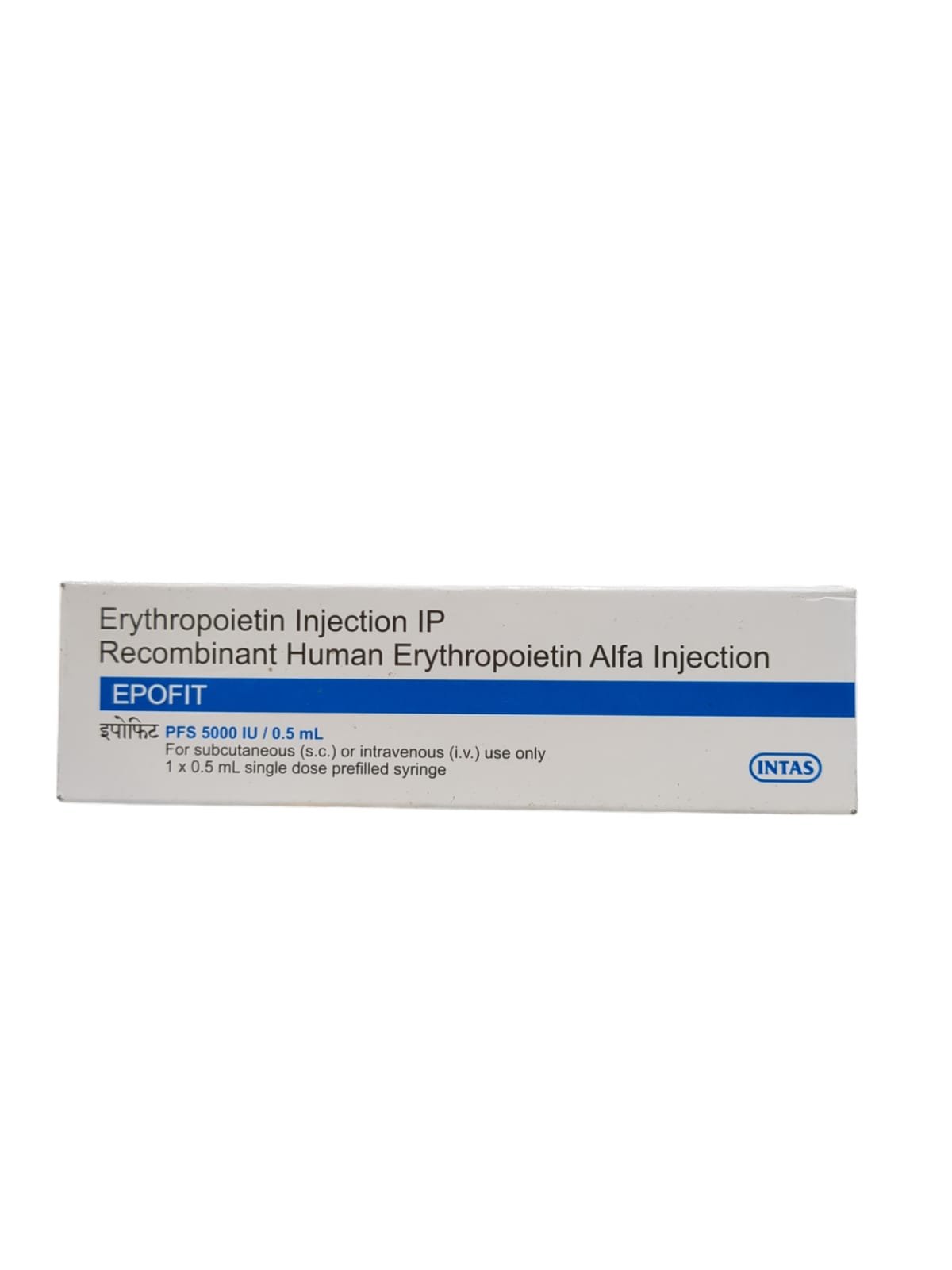 Epofit 5000IU (Recombinant Human Erythropoietin Alfa) Injection