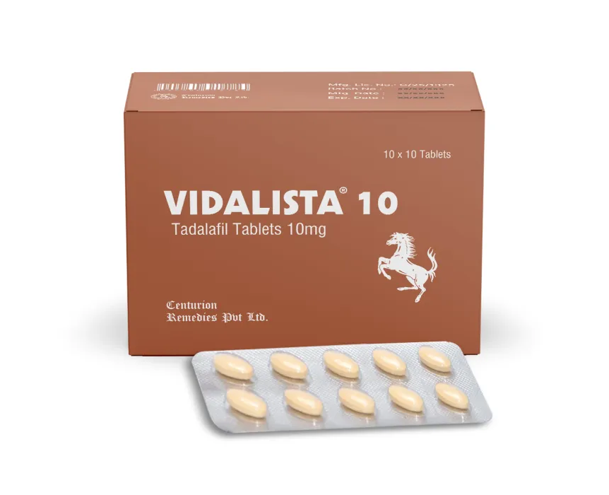 Vidalista 10mg (Tadalafil 10mg) Tablet