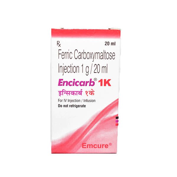 Encicarb 1K (Ferric Carboxymaltose) Injection